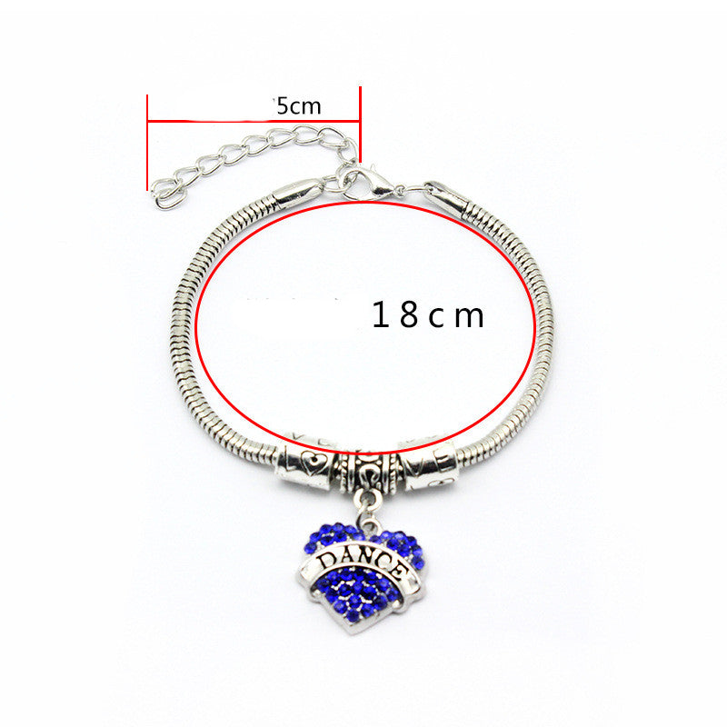 Animal Charm Alloy Dog Paw Bracelet