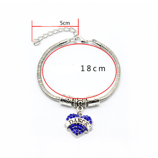 Animal Charm Alloy Dog Paw Bracelet