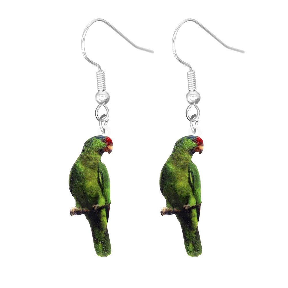 Acrylic Animal Series Decorations Cartoon Earrings Earrings