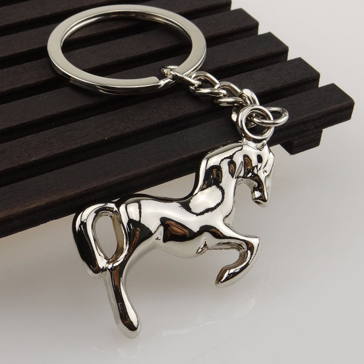New Pony Keychain Metal Creative