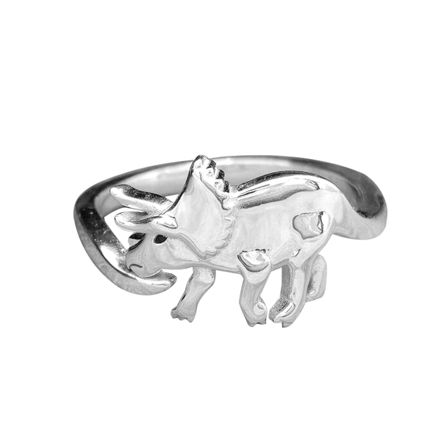 New European And American Alloy Dinosaur Ring Animal Ring Jewelry