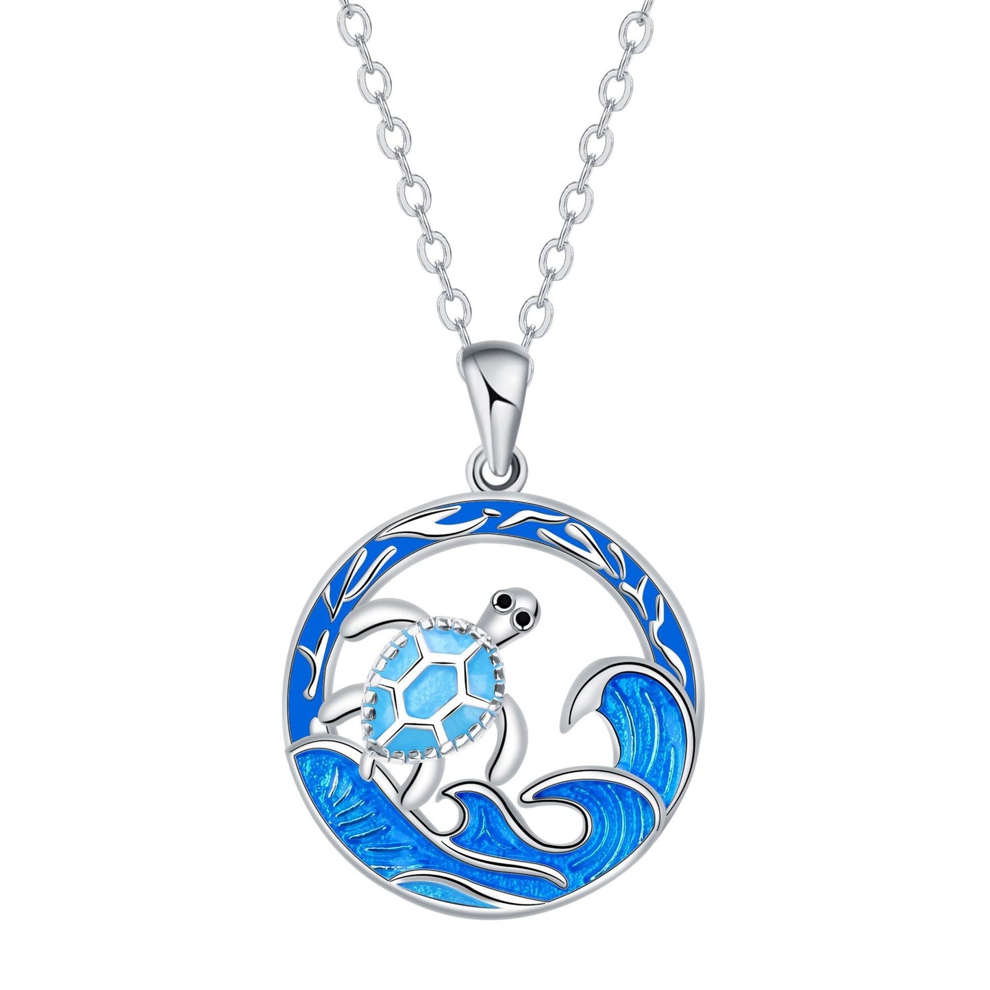Ocean Series Sea Turtle Necklace Personalized Fashion Women's Summer Jewelry