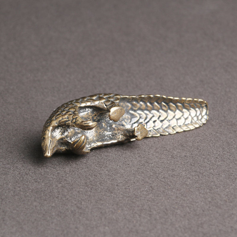 Decoration Animal Micro-carving Creative Tea Pet Decoration Old Bronze Ware