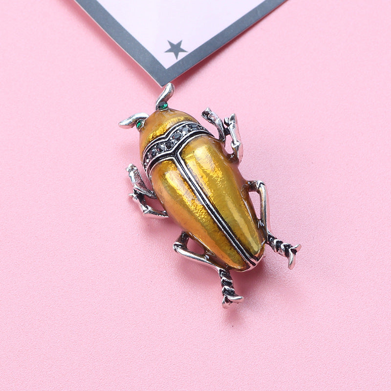Exaggerated Versatile Beetle Animal Party Brooch