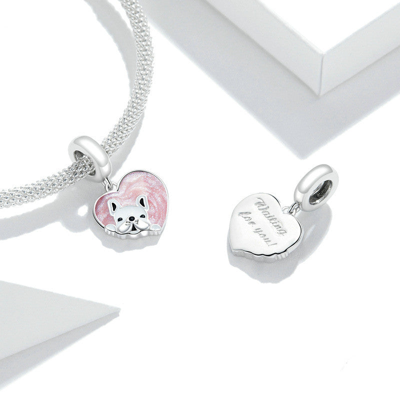 Heart-shaped Oil Drop Pendant Jewelry Accessories