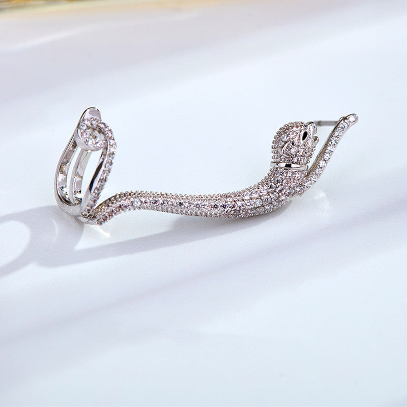 Creative Animal Three-dimensional Ear Clip Earrings