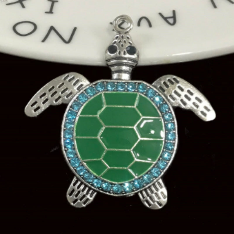 Retro Turtle Brooch High-grade Moving Object