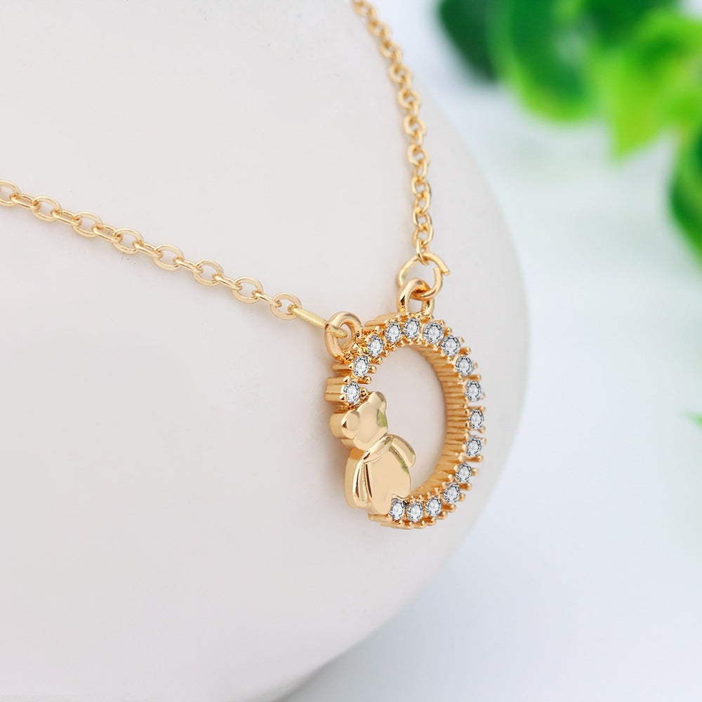 Beautiful Lady Necklace Net Red Clavicle Necklace