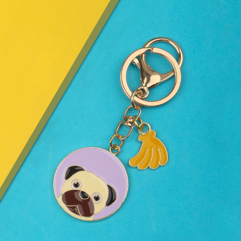 Couple's Exquisite Personality Pendant Keychain