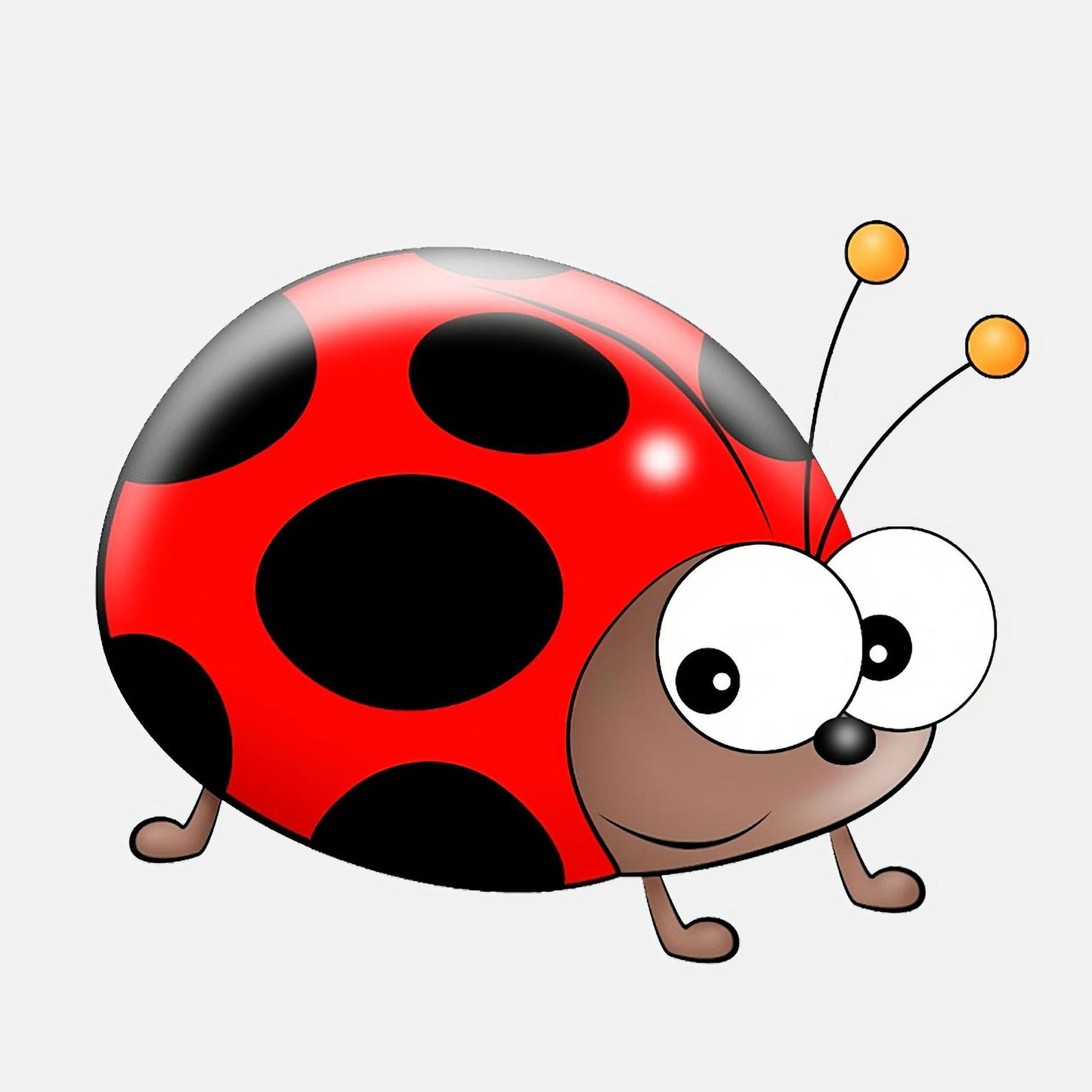 Cute LADYBIRD Automobile Sticker Car Window Motorcycle Notebook Decorative Decals