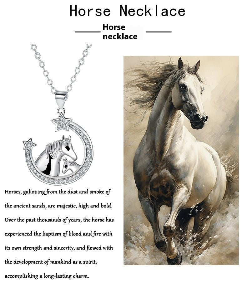 European And American Style Jewelry Lingma Ornament Reiki Lucky Pendant Mother's Day Necklace For Women