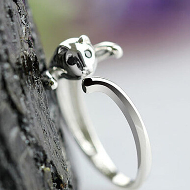 Stud Earrings Small And Cute Animal Korean Silver Jewelry Earrings