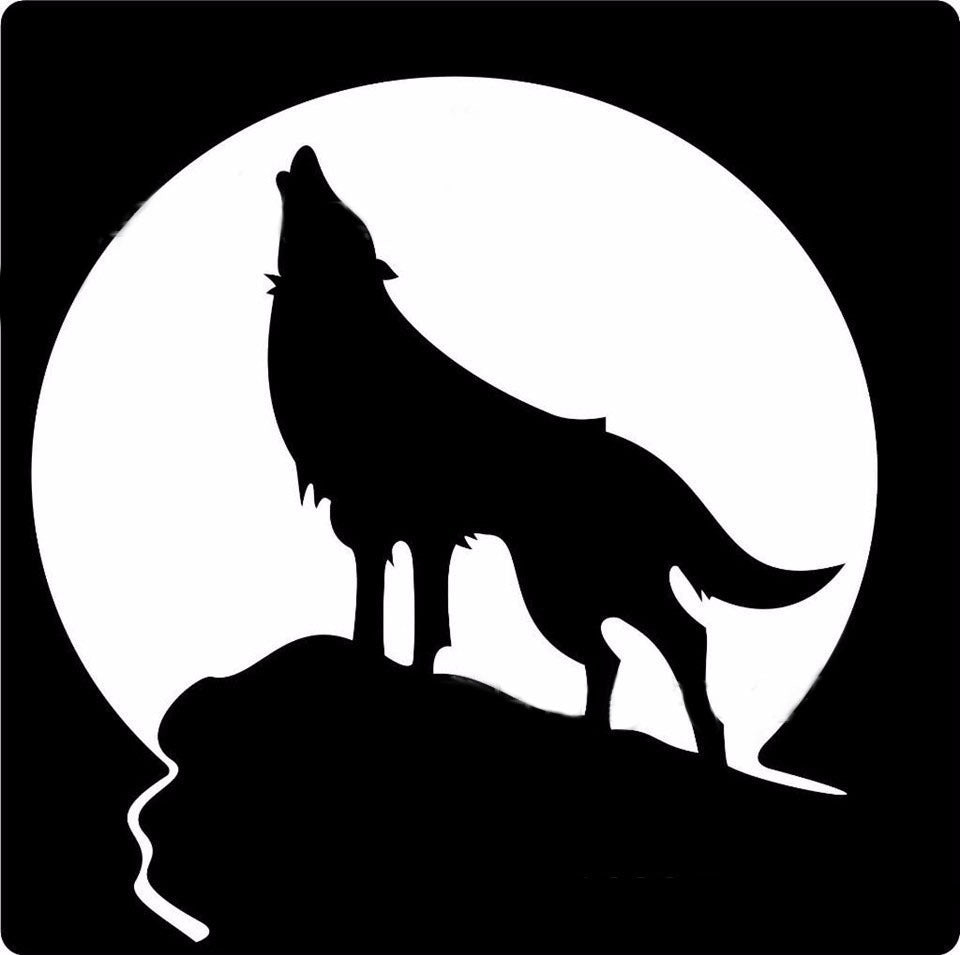Car Scratch Hidden Car Stickers Wolf Totem Sticker Wolf Film For The Whole Car Wolf Road Car Body Decal Universal Machine Cover Body Decorative Stickers