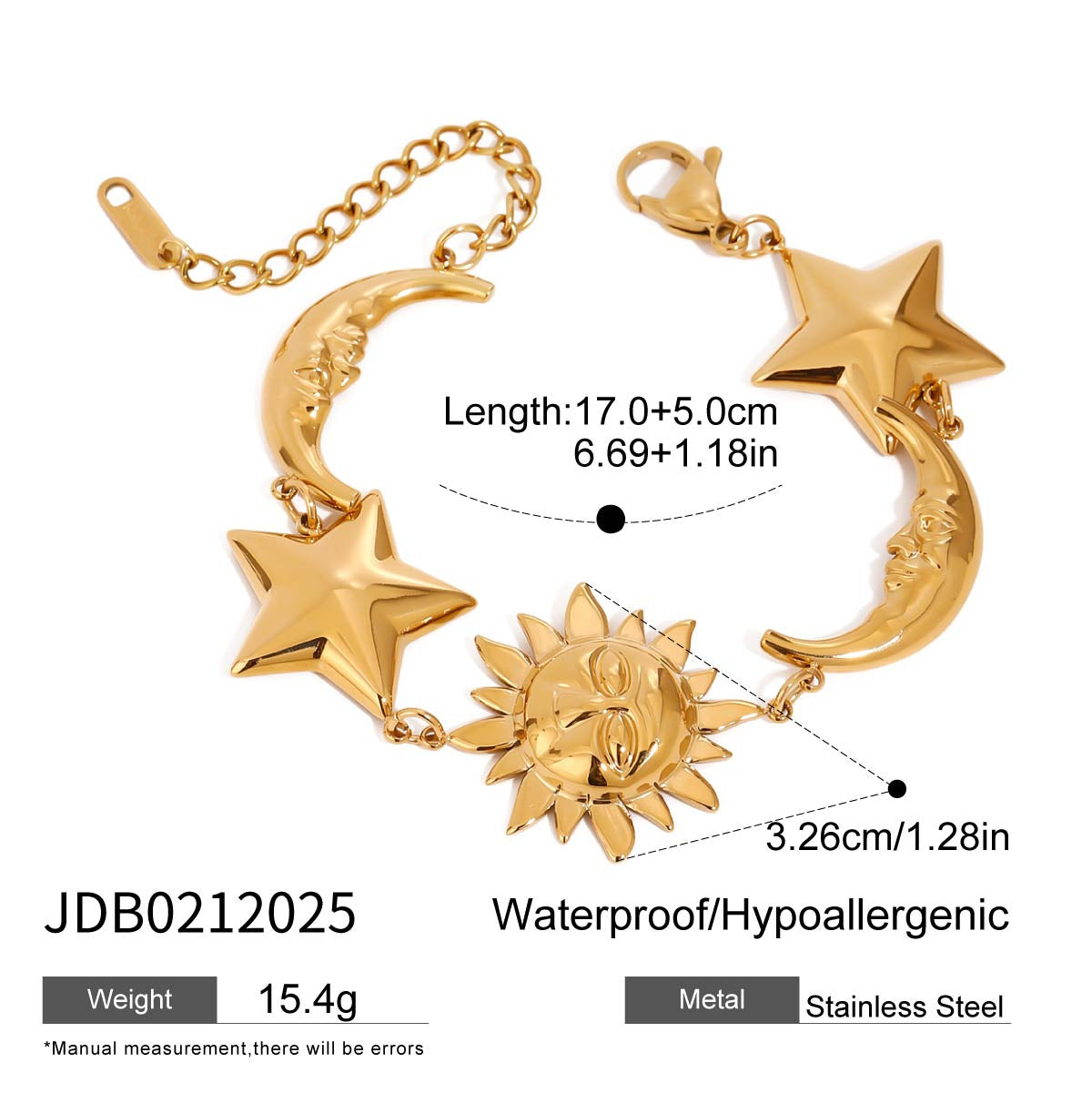 Heart Bracelet Light Luxury High-grade Jewelry Does Not Fade