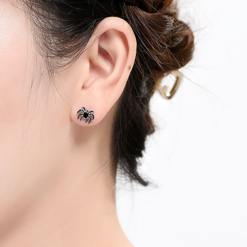 Girly Fashion Skull Head Funny Animal Earring Set