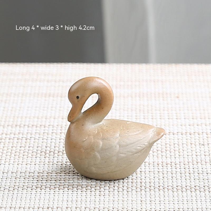 Small Animal Flower Pot Small Ornaments Flower Pet Ceramic Accessories