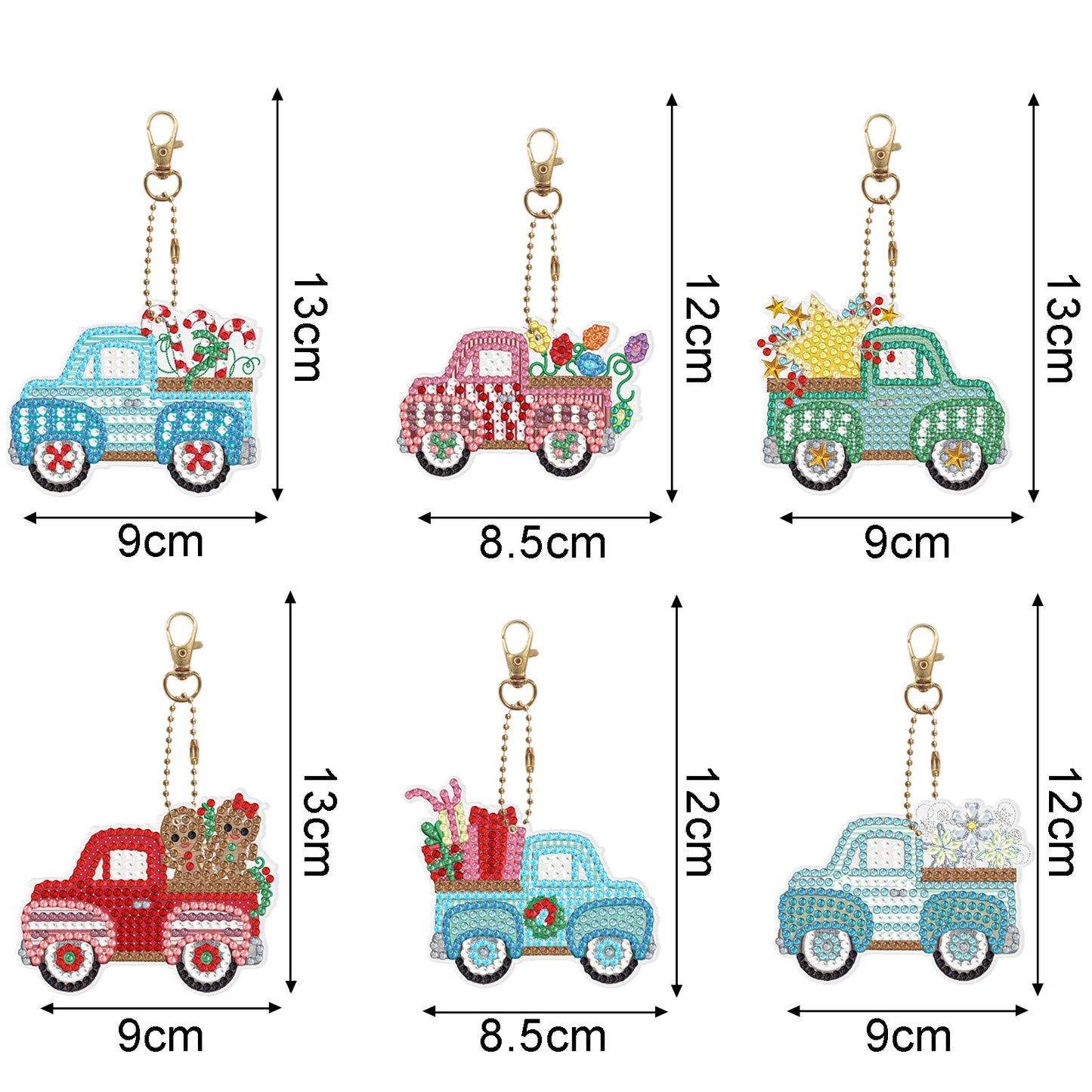 Diamond Painting Keychain Cute Cartoon