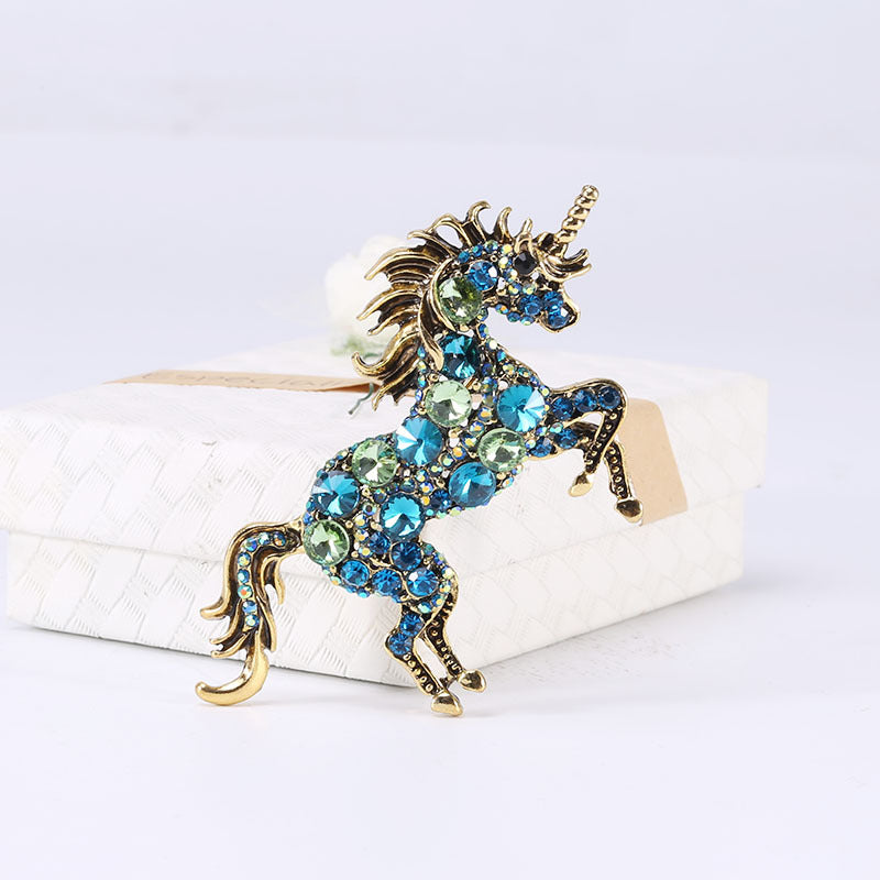 Fashion Diamond Inlaid Cartoon  Brooch