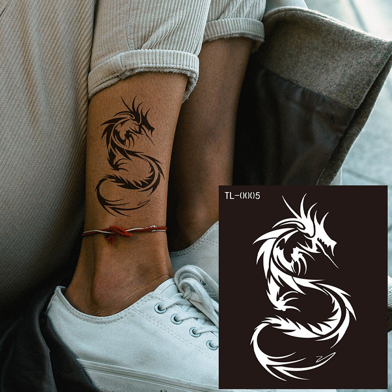 Hollow Tattoo Sticker Juice Inkjet Tattoo