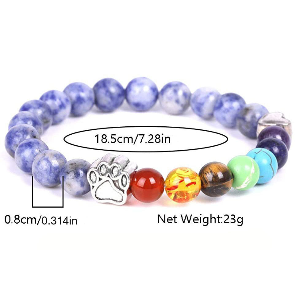 Cute Pet Paw Print Bracelet Love Alloy