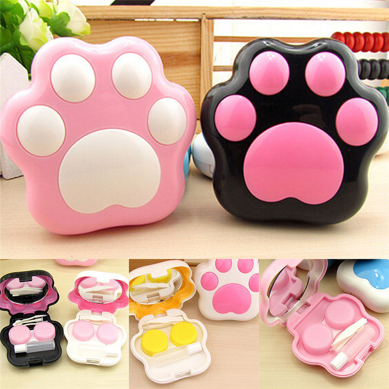 1Pcs Paw Contact Lens Case