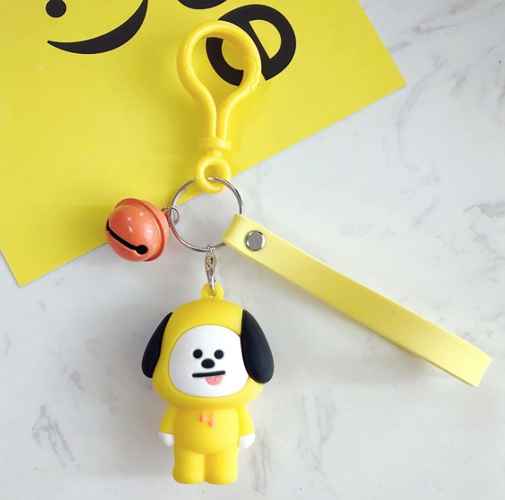 Cartoon Keychain Key Holder Chain Bag Pendant Accessories Keyring Jewelry YLM9514