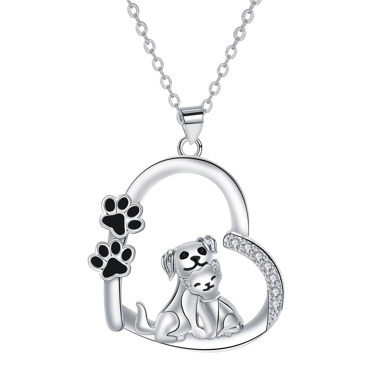 Jewelry Creative Personality Design Dog Encounter Necklace Female Accessories