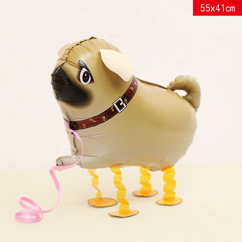Walking Balloon Cartoon Animal Pet Walking Aluminum Film Helium Children's Toy