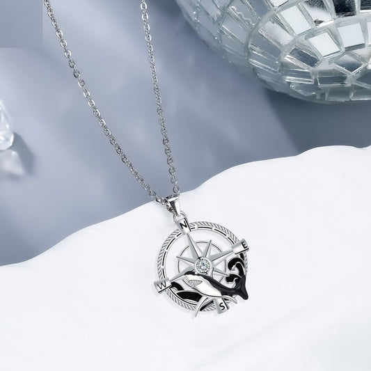Haizhong Shark Necklace For Women Summer Cool Fashion Jewelry