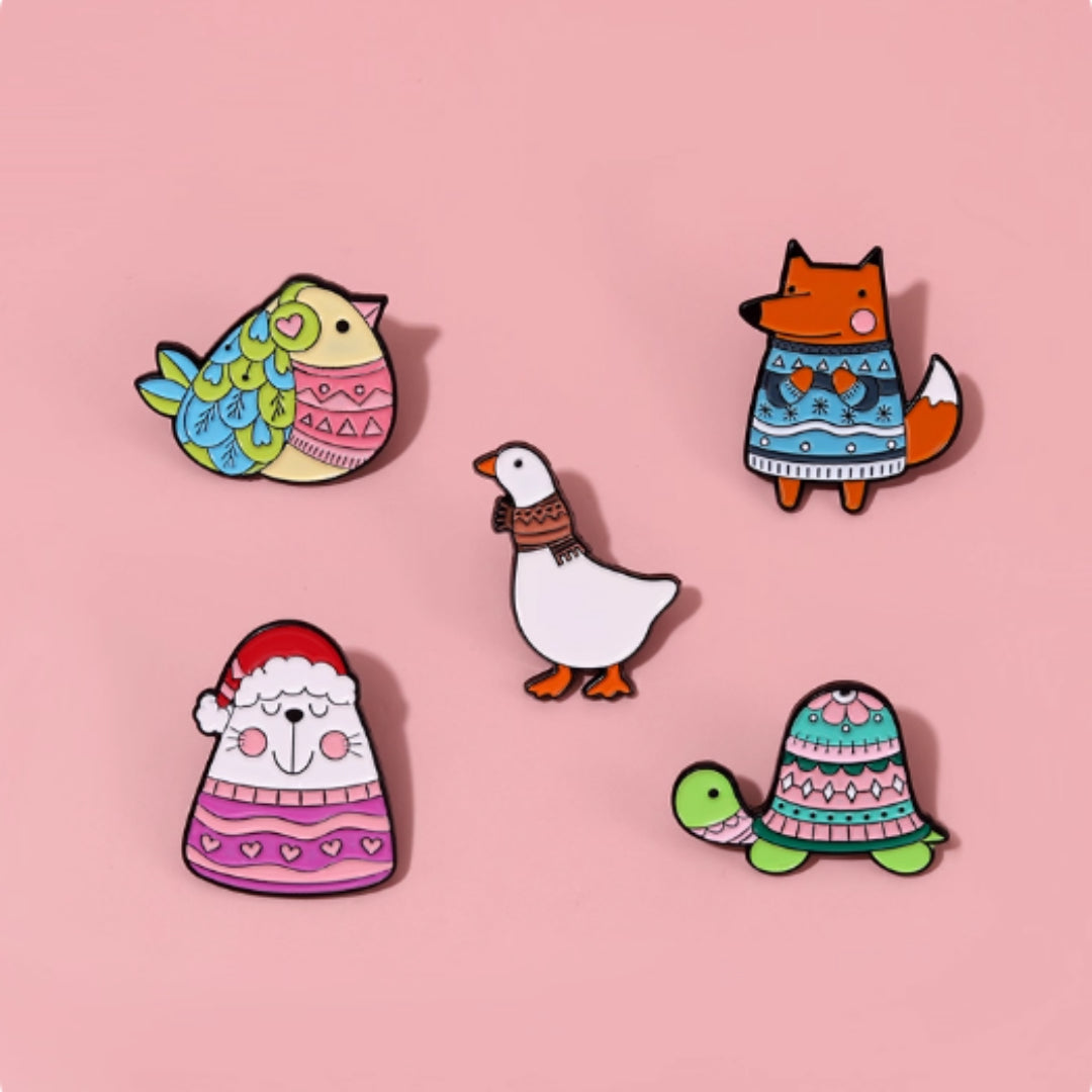 Brooch Cute Japanese Cartoon Metal Badge Pin