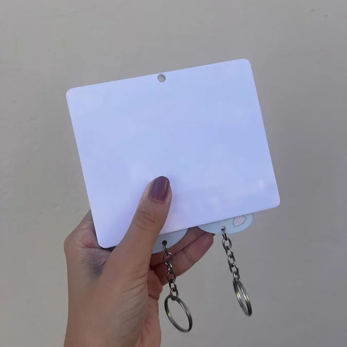 Creative Funny Couple Duck Keychain