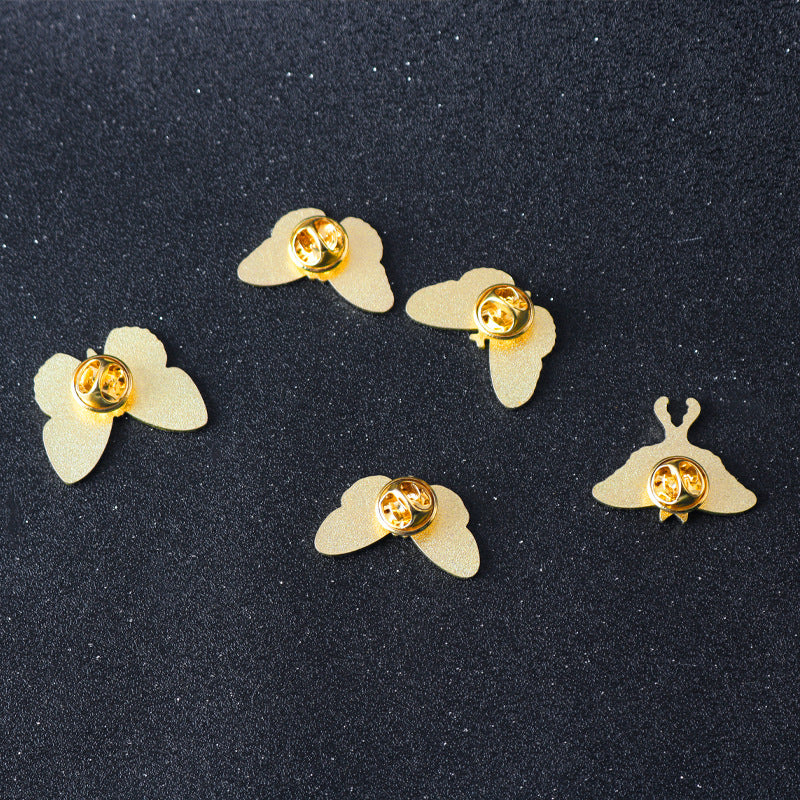 Colorful Butterfly Insect Alloy Brooch Creative