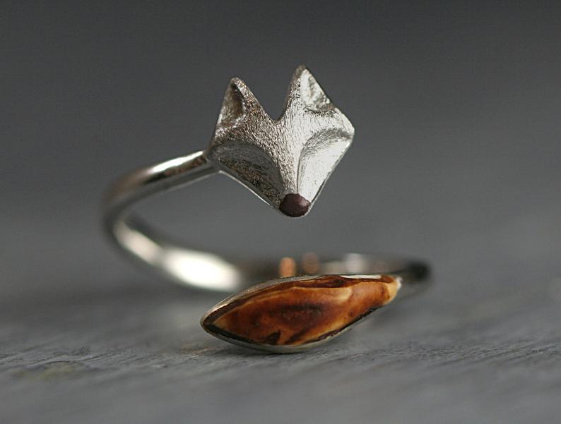 Fashion Retro Personality Creative Animal Fox Ring