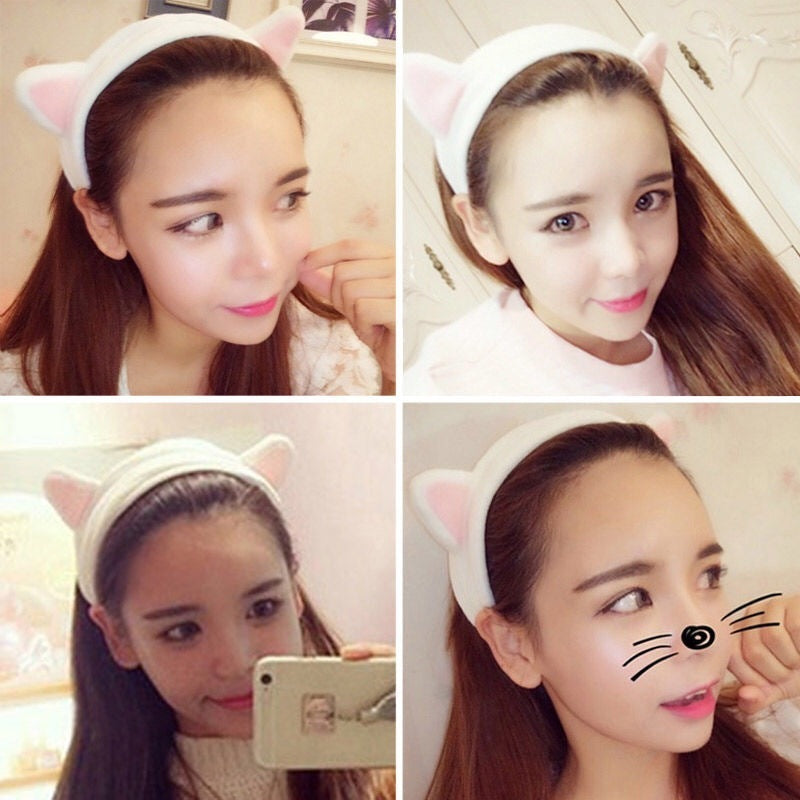 Cat ear headband