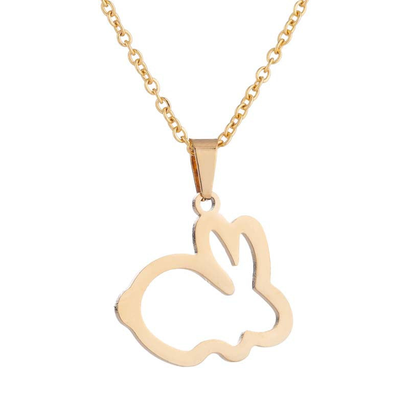 Rabbit Earring Pendant two piece suit