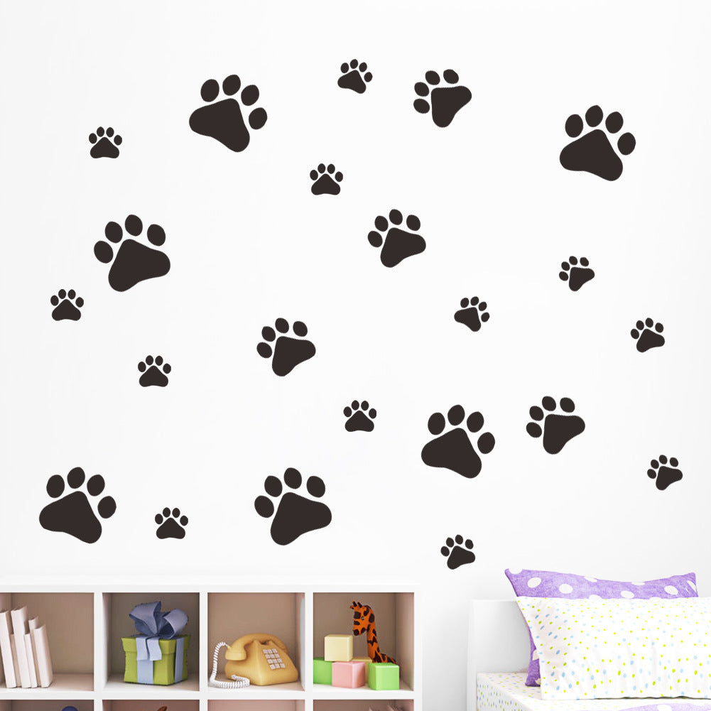 Paw Print Wall Stickers