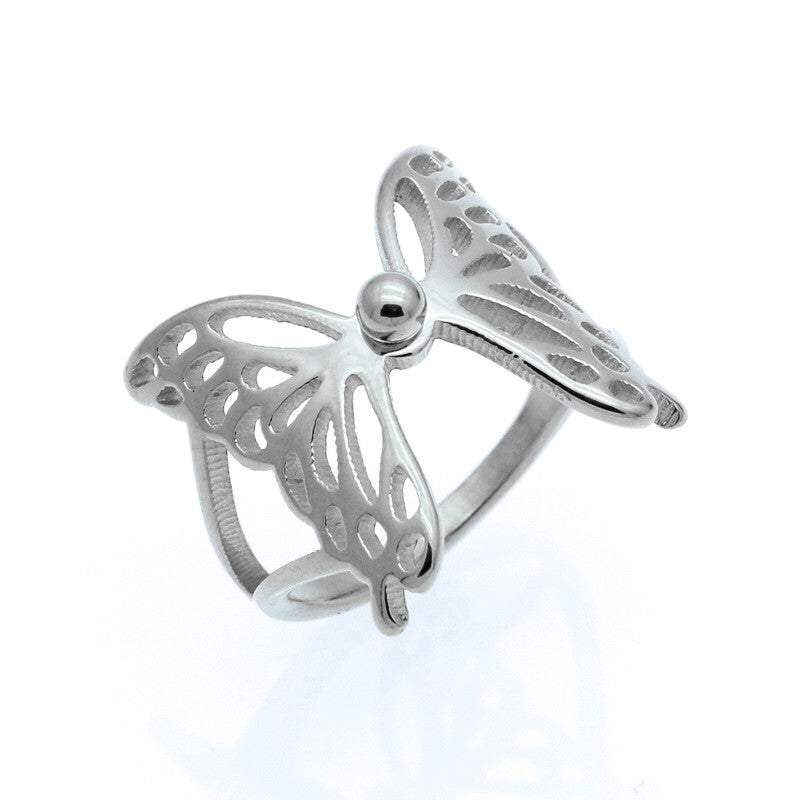 Butterfly Ring Adjustable Girl Ring Couple Ring