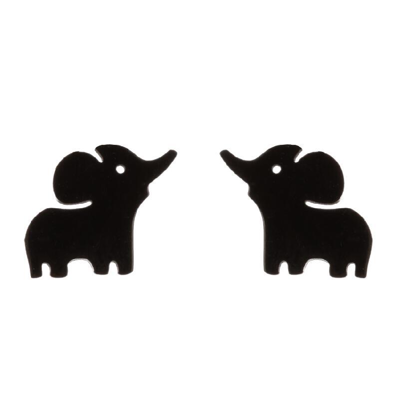 Simple Animal Earrings Bee Dolphin Earrings Plating Korean Style Earrings