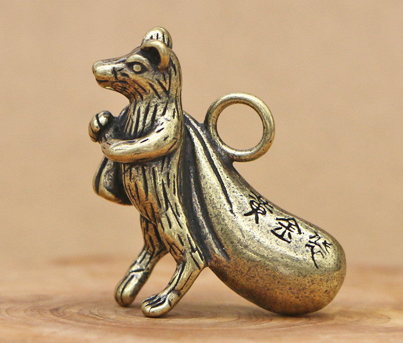 Zodiac Keychain Accessories Rat Ox Tiger Rabbit Dragon Snake Horse Sheep Monkey Rooster Dog Pig Birthday Gift Christmas Gift