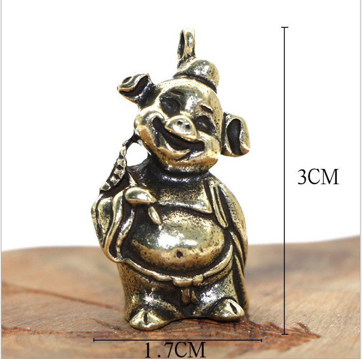 Zodiac Keychain Accessories Rat Ox Tiger Rabbit Dragon Snake Horse Sheep Monkey Rooster Dog Pig Birthday Gift Christmas Gift