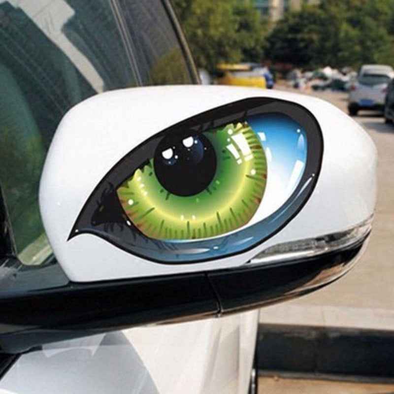 Car Rearview Mirror Eye Car Sticker
