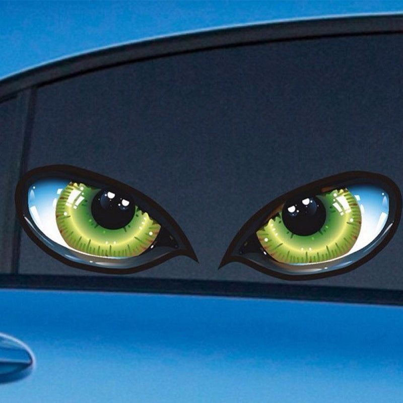 Car Rearview Mirror Eye Car Sticker