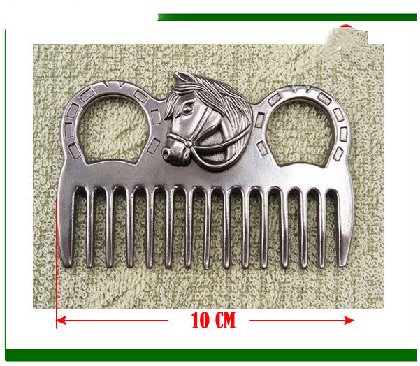 Metal Horse Comb, Pet Comb, Brush. Surface Polishing