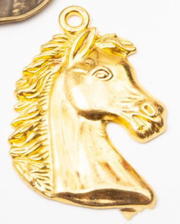 Diy Jewelry Accessories Retro Alloy Horse Head Pendant Pendant