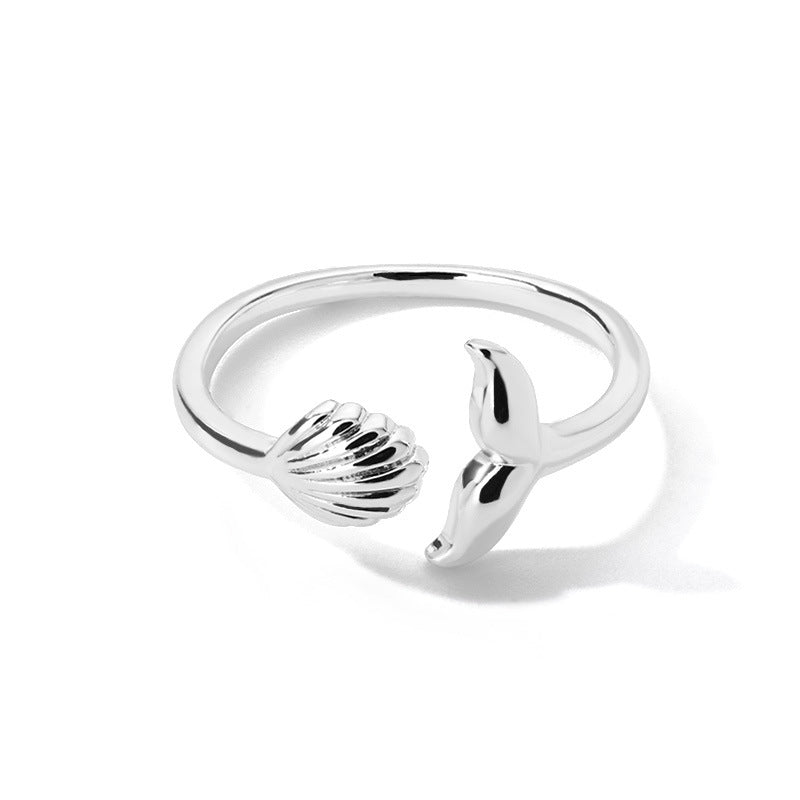 New Whale Tail Adjustable Ring