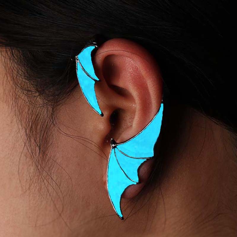 Glow In The Dark Dragon Wing Earring