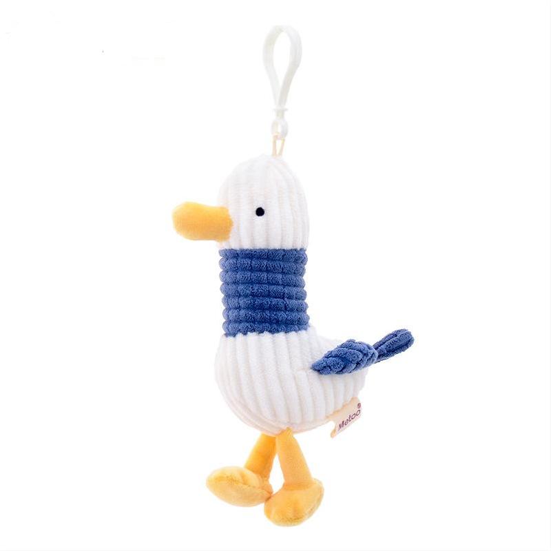 Plush Keychain Duck And Bear Backpack Pendant