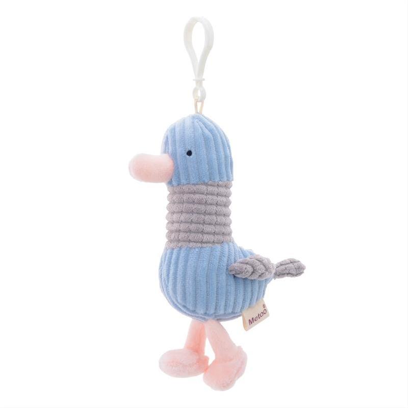 Plush Keychain Duck And Bear Backpack Pendant