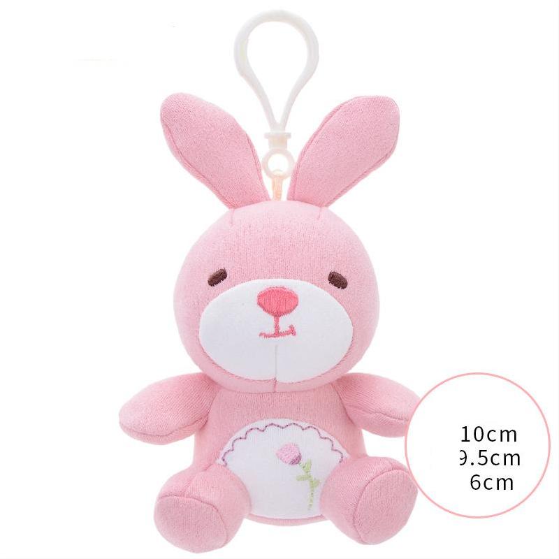 Plush Keychain Duck And Bear Backpack Pendant
