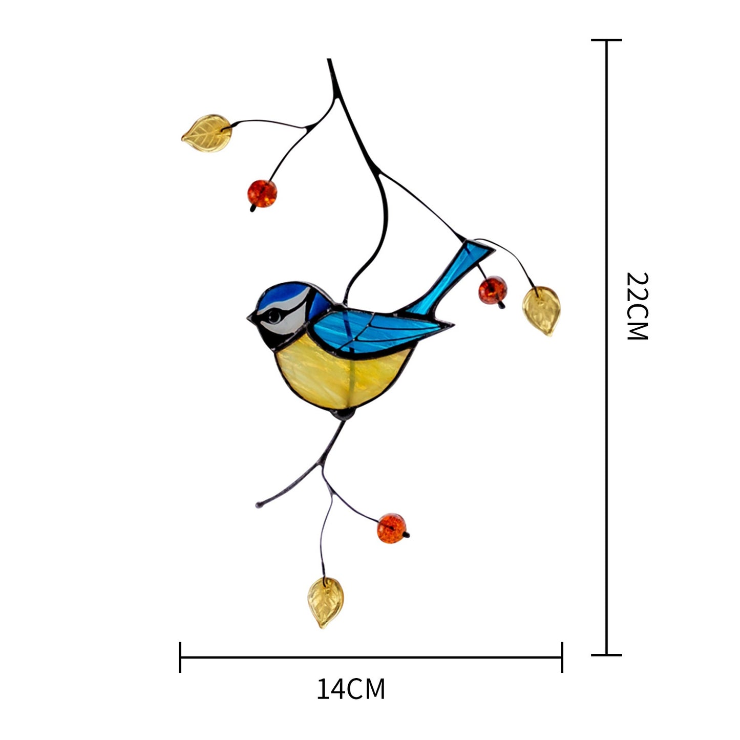 Little Bird Wallpaper Interior Home Decoration Sticker Cartoon Pattern